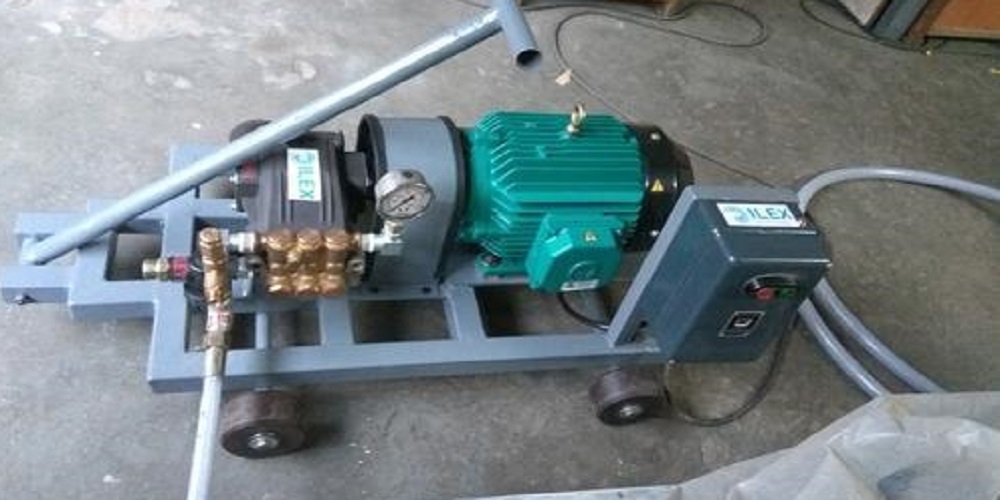 Pressure Washer Components Illustration