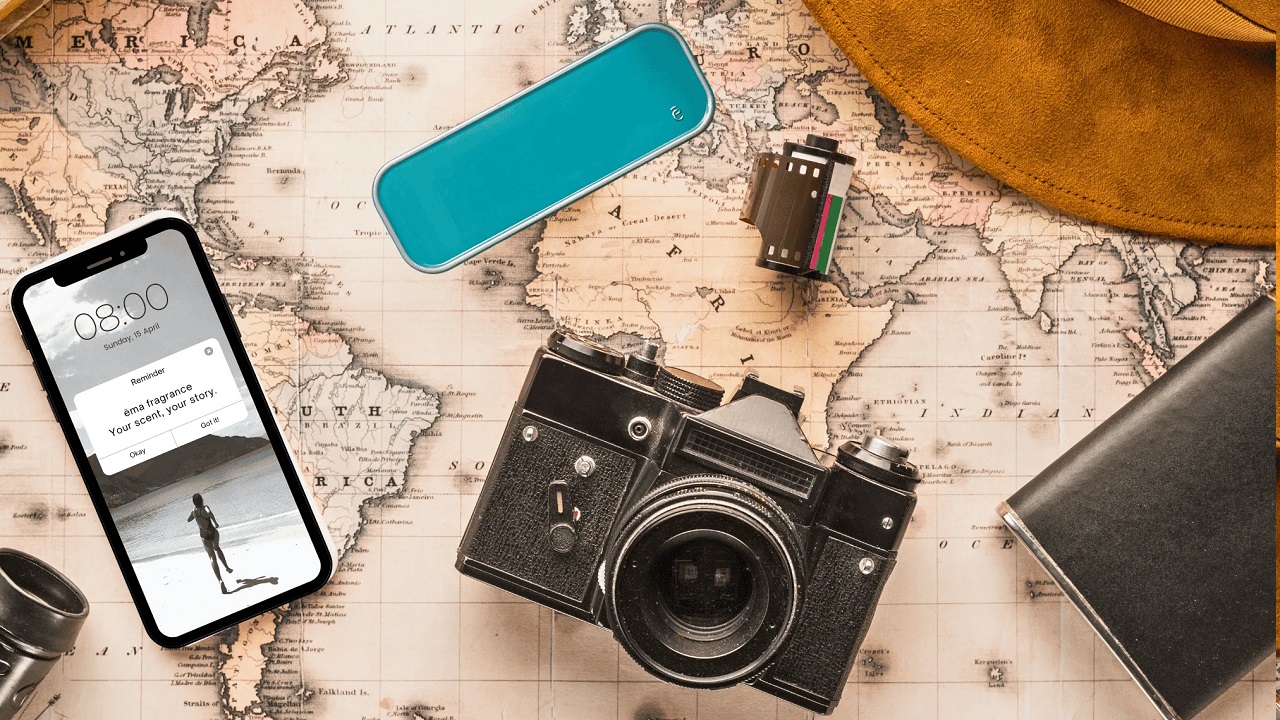 UKPACK Travel-Friendly Solid Perfume Containers for On-the-Go Use